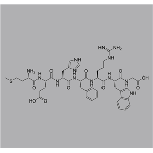 H-Met-Glu-His-Phe-Arg-Trp-Gly-OH/4037-01-8/激动剂多肽