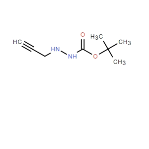 Hydrazinecarboxylic acid, 2-(2-propynyl)-, 1,1-dimethylethyl ester (9CI)