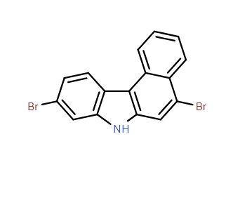 5,9-二溴-7H-苯并[c]咔唑,5,9-Dibromo-7H-benzo[c]carbazole