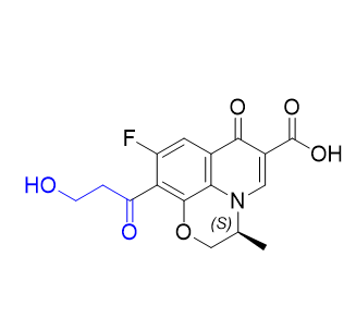 帕珠沙星雜質(zhì)04,(S)-9-fluoro-10-(3-hydroxypropanoyl)-3-methyl-7-oxo-3,7-dihydro-2H-[1,4]oxazino[2,3,4-ij]quinoline-6-carboxylic acid