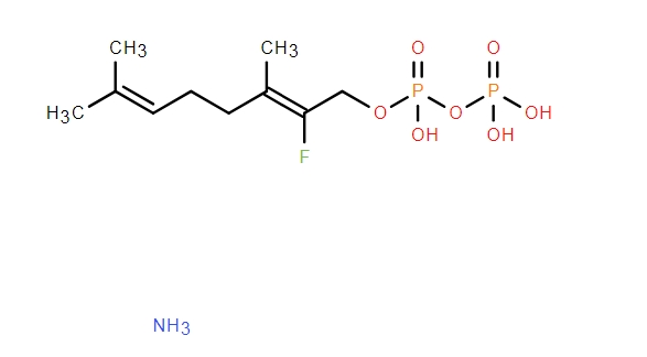 2-fluorogeranyl pyrophosphate,2-fluorogeranyl pyrophosphate