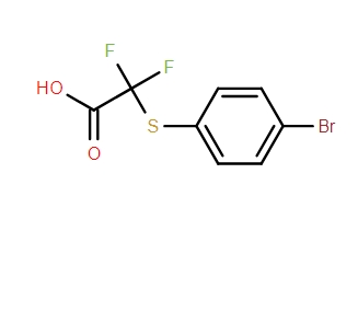 2-[(4-bromophenyl)sulfanyl]-2,2-difluoroacetic acid,2-[(4-bromophenyl)sulfanyl]-2,2-difluoroacetic acid