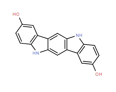 Indolo[3,2-b]carbazole-2,8-diol, 5,11-dihydro-,Indolo[3,2-b]carbazole-2,8-diol, 5,11-dihydro-