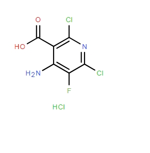 4-氨基-2,6-二氯-5-氟煙酸鹽酸鹽,4-Amino-2,6-dichloro-5-fluoronicotinic acid hydrochloride