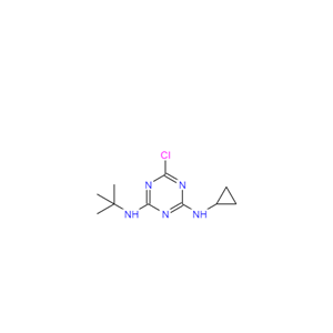 2-(tert-Butylamino)-4-chloro-6-cyclopropylamino-1,3,5-triazine,2-(tert-Butylamino)-4-chloro-6-cyclopropylamino-1,3,5-triazine