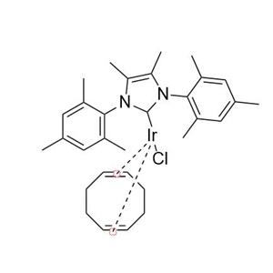  氯(1,5-环辛二烯)[4,5-二甲基-1,3-双(2,4,6-三甲基苯基)咪唑-2-亚基]铱(I)