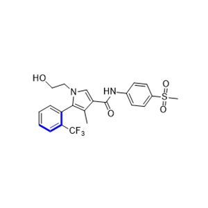 艾沙利酮杂质07,(5R)-1-(2-hydroxyethyl)-4-methyl-N-(4-(methylsulfonyl)phenyl)-5-(2-(trifluoromethyl)phenyl)-1H-pyrrole-3-carboxamide