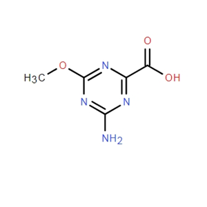 1,3,5-Triazine-2-carboxylicacid,4-amino-6-methoxy-(9CI)