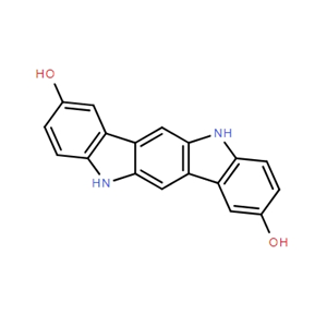 Indolo[3,2-b]carbazole-2,8-diol, 5,11-dihydro-,Indolo[3,2-b]carbazole-2,8-diol, 5,11-dihydro-