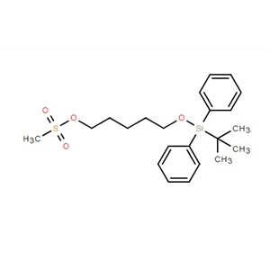 1-Pentanol, 5-[[(1,1-dimethylethyl)diphenylsilyl]oxy]-, 1-methanesulfonate,1-Pentanol, 5-[[(1,1-dimethylethyl)diphenylsilyl]oxy]-, 1-methanesulfonate