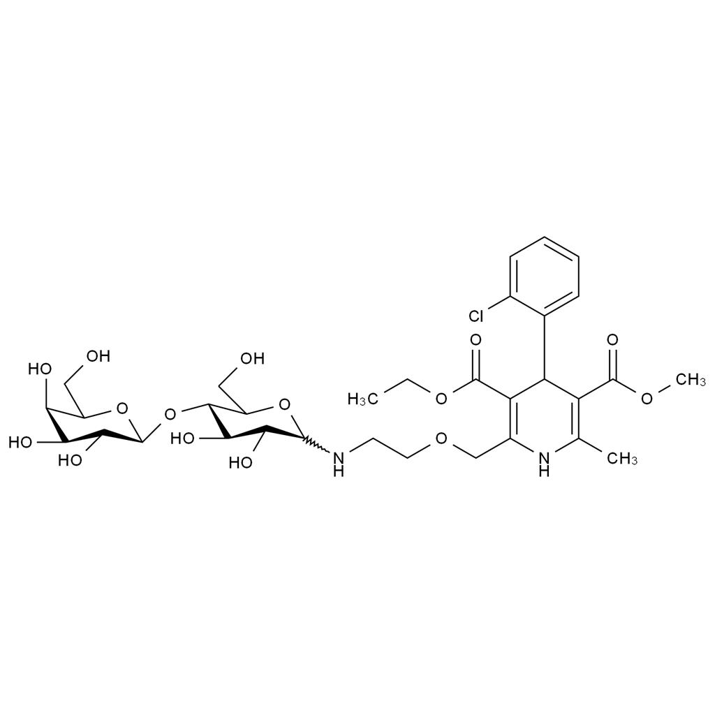 氨氯地平N- 乳糖苷(非對(duì)映體混合物),Amlodipine N-Lactoside (Mixture of Diastereomers)