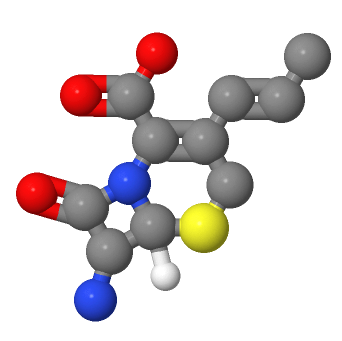 頭孢丙烯母核,(6R,7R)-7-Amino-8-oxo-3-(1-propenyl)-5-thia-1-azabicyclo[4.2.0]oct-2-ene-2-carboxylic acid