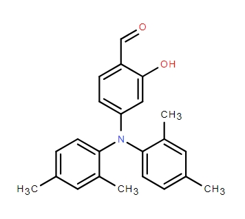 Benzaldehyde, 4-[bis(2,4-dimethylphenyl)amino]-2-hydroxy-,Benzaldehyde, 4-[bis(2,4-dimethylphenyl)amino]-2-hydroxy-