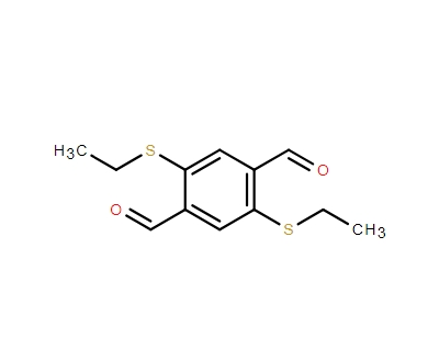 2,5-双(乙硫基)对苯二甲醛,1,4-Benzenedicarboxaldehyde, 2,5-bis(ethylthio)-