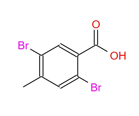 2,5-二溴-4-甲基苯甲酸,2,5-Dibromo-4-methylbenzoic acid