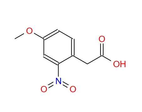 2-硝基-4-甲氧基苯乙酸,2-(4-Methoxy-2-nitrophenyl)acetic acid