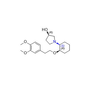 維納卡蘭雜質(zhì)02,(R)-1-((1S,2R)-2-(3,4-dimethoxyphenethoxy)cyclohexyl)pyrrolidin-3-ol