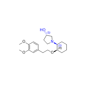 維納卡蘭雜質(zhì)04,(S)-1-((1S,2R)-2-(3,4-dimethoxyphenethoxy)cyclohexyl)pyrrolidin-3-ol