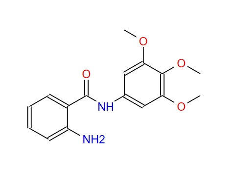 2-氨基-N-(3,4,5-三甲氧基苯基)苯甲酰胺,2-Amino-N-(3,4,5-trimethoxyphenyl)benzamide