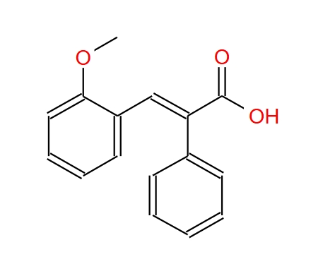 3-(2-甲氧基苯基)-2-苯基丙烯酸,3-(2-METHOXYPHENYL)-2-PHENYLACRYLIC ACID