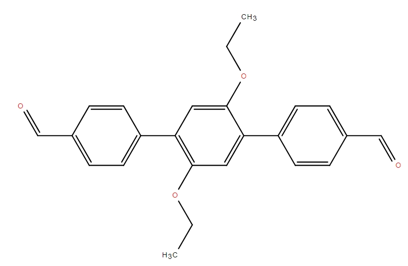 2',5'-二乙氧基-[1,1':4',1''-三联苯]-4,4'-二甲醛,2',5'-Diethoxy-[1,1':4',1''-terphenyl]-4,4''-dicarbaldehyde