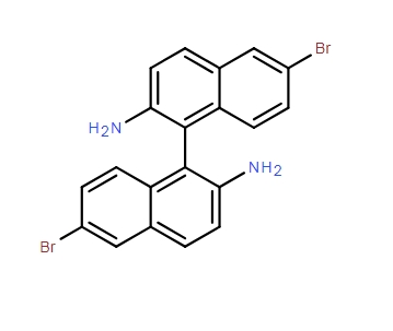 6,6'-二溴-[1,1'-聯(lián)萘]-2,2'-二胺,6,6'-Dibromo-[1,1'-binaphthalene]-2,2'-diamine