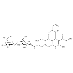 氨氯地平N- 乳糖苷(非對(duì)映體混合物),Amlodipine N-Lactoside (Mixture of Diastereomers)