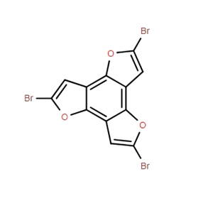 2,5,8-三溴苯并[1,2-b:3,4-b':5,6-b'']三呋喃 