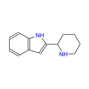 2-(哌啶-2-基)-1H-吲哚