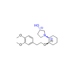 維納卡蘭雜質(zhì)04,(S)-1-((1S,2R)-2-(3,4-dimethoxyphenethoxy)cyclohexyl)pyrrolidin-3-ol