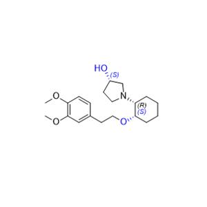 維納卡蘭雜質(zhì)06,(S)-1-((1R,2S)-2-(3,4-dimethoxyphenethoxy)cyclohexyl)pyrrolidin-3-ol