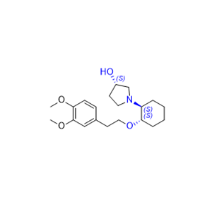 維納卡蘭雜質07,(S)-1-((1S,2S)-2-(3,4-dimethoxyphenethoxy)cyclohexyl)pyrrolidin-3-ol