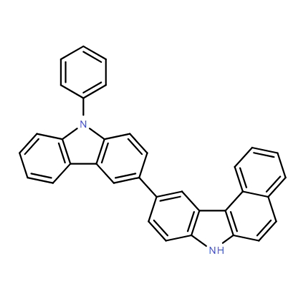 10-(9-PHENYL-9H-CARBAZOL-3-YL)-7H-BENZO[C]CARBAZOLE