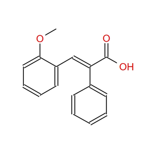 3-(2-甲氧基苯基)-2-苯基丙烯酸