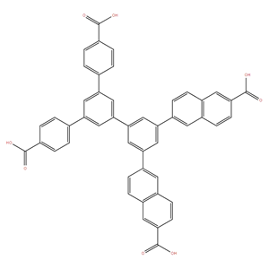 5'-(3,5-雙(6-羧基萘-2-基)苯基)-[1,1':3',1''-三聯(lián)苯]-4,4''-二羧酸