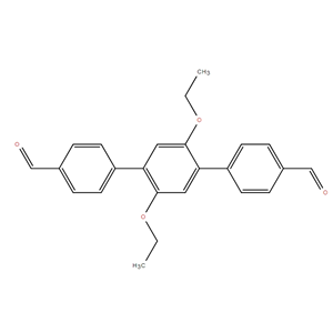 2',5'-二乙氧基-[1,1':4',1''-三聯(lián)苯]-4,4'-二甲醛