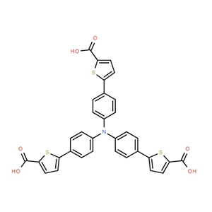 5,5′,5′′-(Nitrilotri-4,1-phenylene)tris[2-thiophenecarboxylic acid]