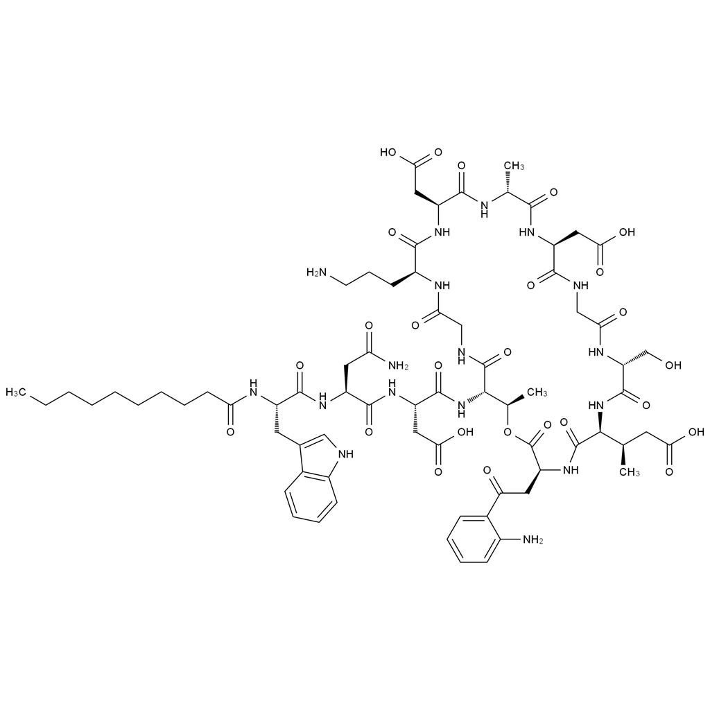 达托霉素,Daptomycin