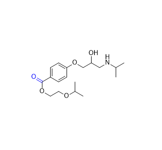 比索洛爾雜質(zhì)08,2-isopropoxyethyl 4-[[(2RS)-2-hydroxy-3- (isopropylamino)propyl]oxy]benzoate