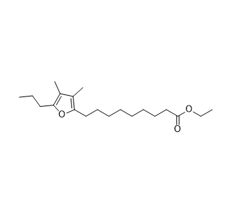 二十碳五烯酸乙酯雜質(zhì)17,ethyl 9-(3,4-dimethyl-5-propylfuran-2-yl)nonanoate