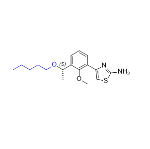 蘆曲泊帕雜質(zhì)11,(S)-4-(2-methoxy-3-(1-(pentyloxy)ethyl)phenyl)thiazol-2-amine