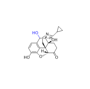 納曲酮雜質(zhì)03,(4R,4aS,7aR,12bS)-3-(cyclopropylmethyl)-4a,9,13-trihydroxy-2,3,4,4a,5,6-hexahydro-1H-4,12-methanobenzofuro[3,2-e]isoquinolin-7(7aH)-one