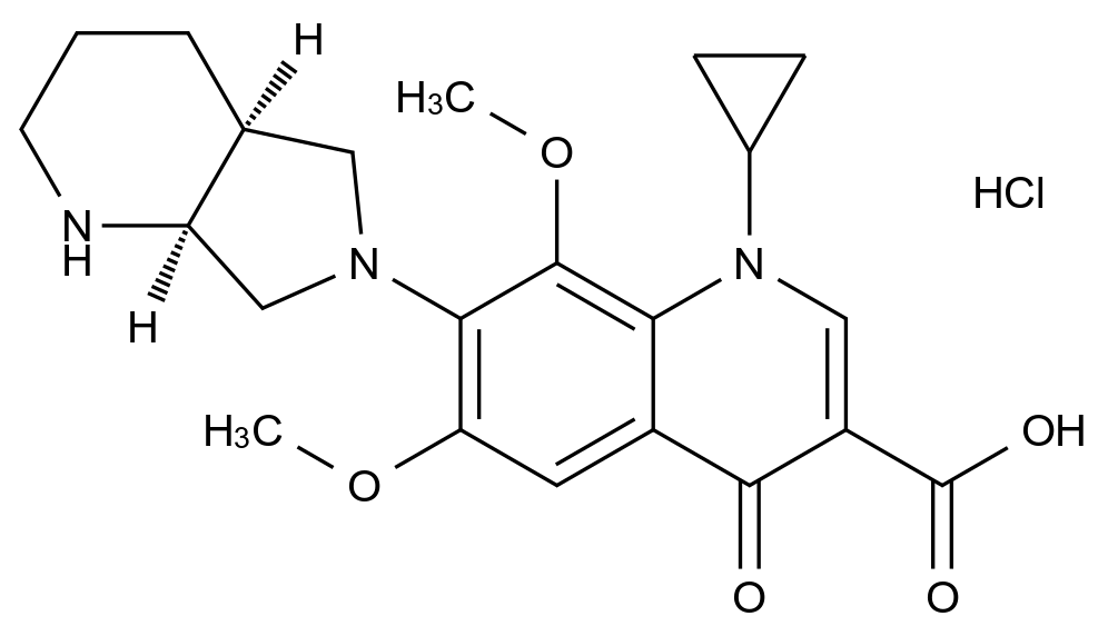 莫西沙星EP雜質(zhì)B鹽酸鹽,Moxifloxacin EP Impurity B HCl