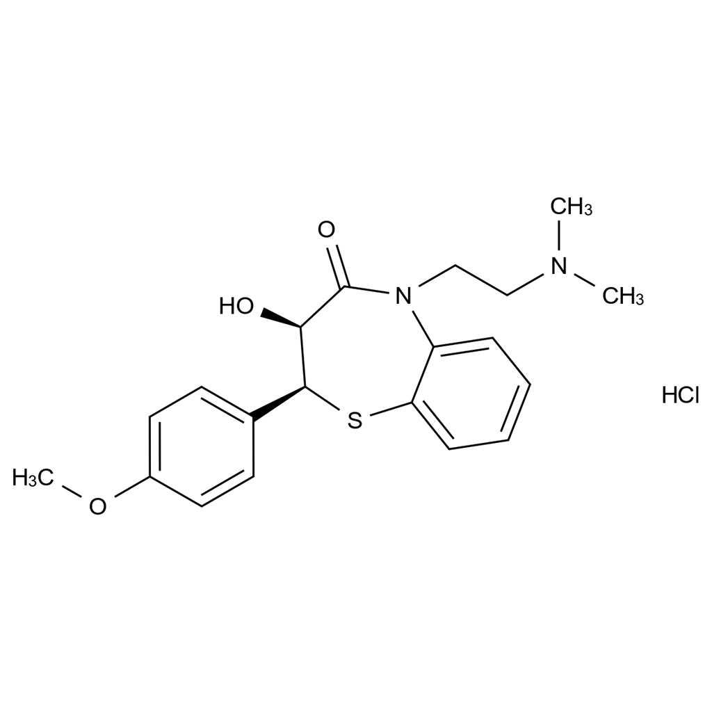 地尔硫卓EP杂质F HCl,Diltiazem EP Impurity F HCl