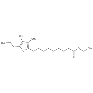 9-(3,4-二甲基-5-丙基呋喃-2-基)壬酸乙酯,ethyl 9-(3,4-dimethyl-5-propylfuran-2-yl)nonanoate