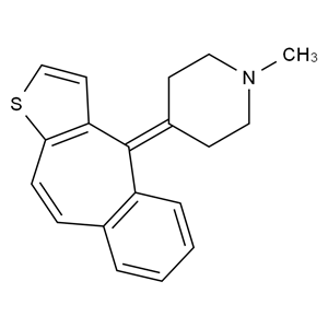 CATO_酮替芬EP杂质A_4673-38-5_95%