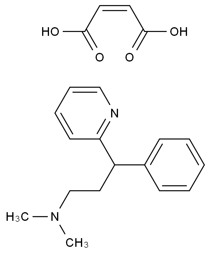 馬來酸非利拉明 （右氯苯那敏EP雜質(zhì)A 馬來酸鹽）,Pheniramine Maleate （Dexchlorpheniramine EP Impurity A Maleate Salt）