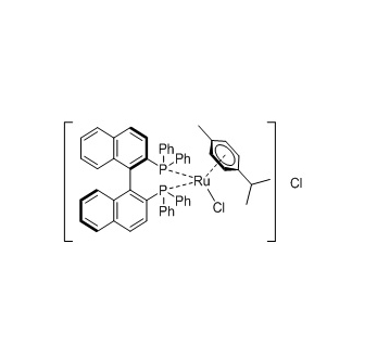 (R)-(+)-2,2'-雙(二苯基膦)-1,1'-聯(lián)萘](對(duì)異丙基甲苯)二氯化釕(II),(R)-RuCl[(p-cymene)(BINAP)]Cl