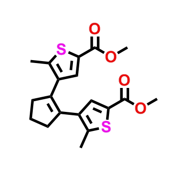 dimethyl 4,4'-(cyclopent-1-ene-1,2-diyl)bis(5-methylthiophene-2-carboxylate),dimethyl 4,4'-(cyclopent-1-ene-1,2-diyl)bis(5-methylthiophene-2-carboxylate)