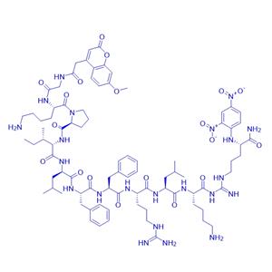 Mca-Gly-Lys-Pro-Ile-Leu-Phe-Phe-Arg-Leu-Lys(Dnp)-D-Arg-NH2/839730-93-7/荧光底物Mca-Gly-Lys-Pro-Ile-Leu-Phe-Phe-Arg-Leu-Lys(Dnp)-D-Arg-NH2